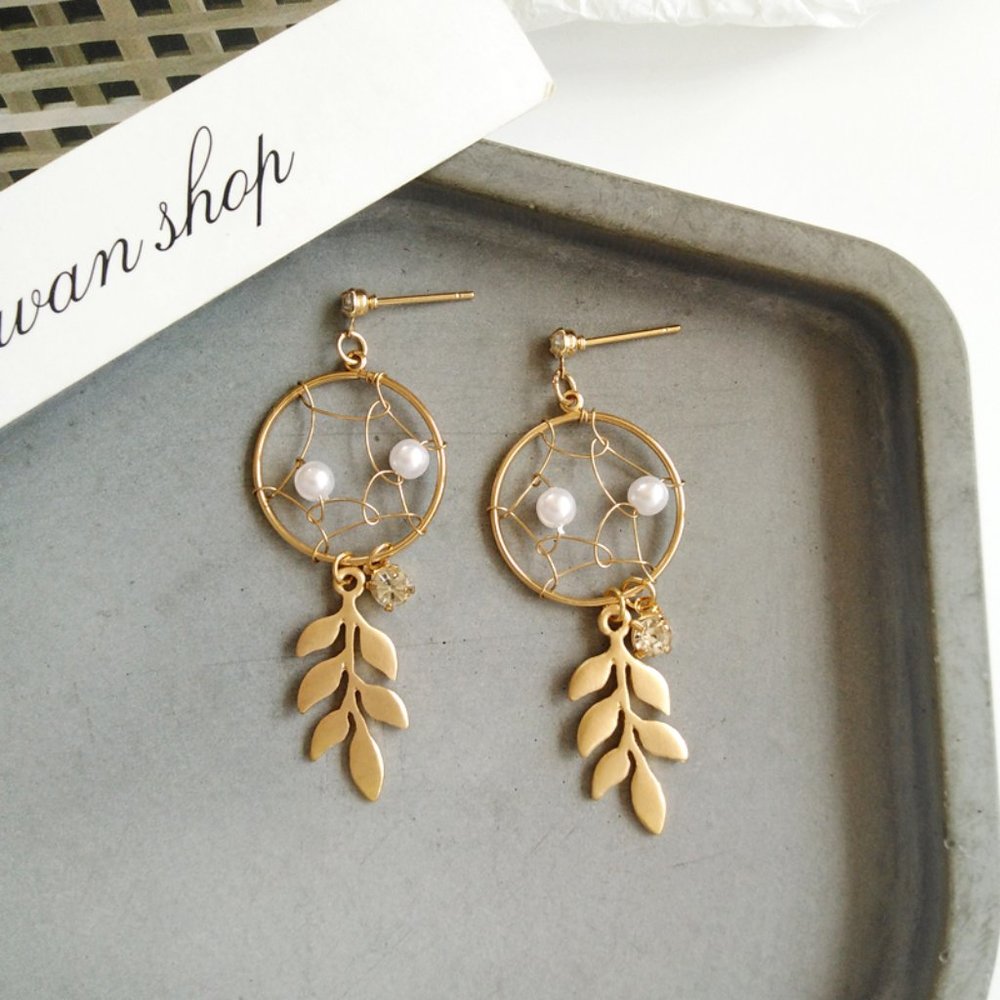 💙LAST ONE 💕Sterling Catcher Dangling Earrings - Picture 5 of 10
